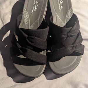 Clarks Women's Black Sandals